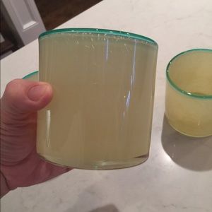 2 Empty Lafco Candle Containers